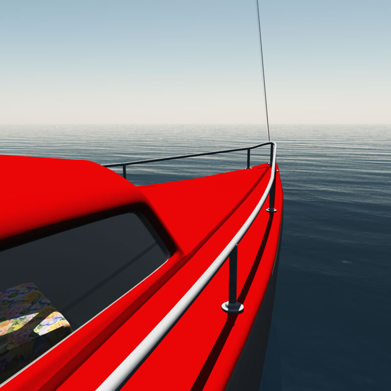 TB Toon Yacht for Poser by N/A