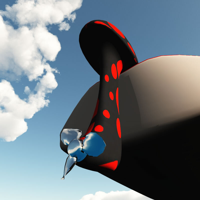 TB Toon Speed Boat for Poser by N/A