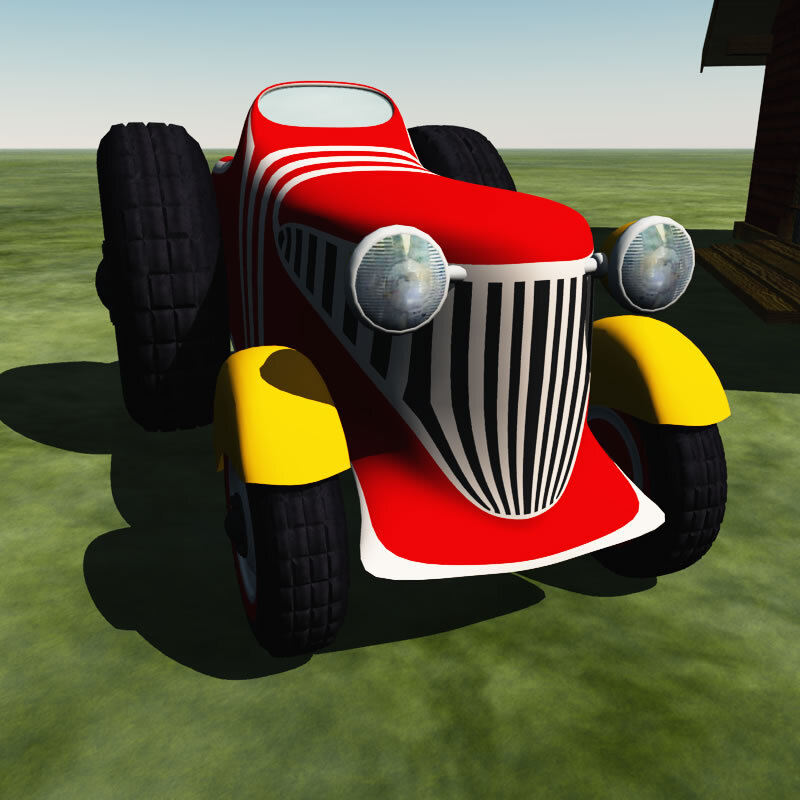 TB Tractor and Barn for Poser by N/A