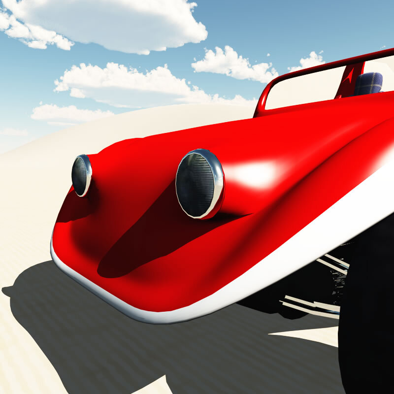 TB Toon Dune Buggy for Poser by N/A
