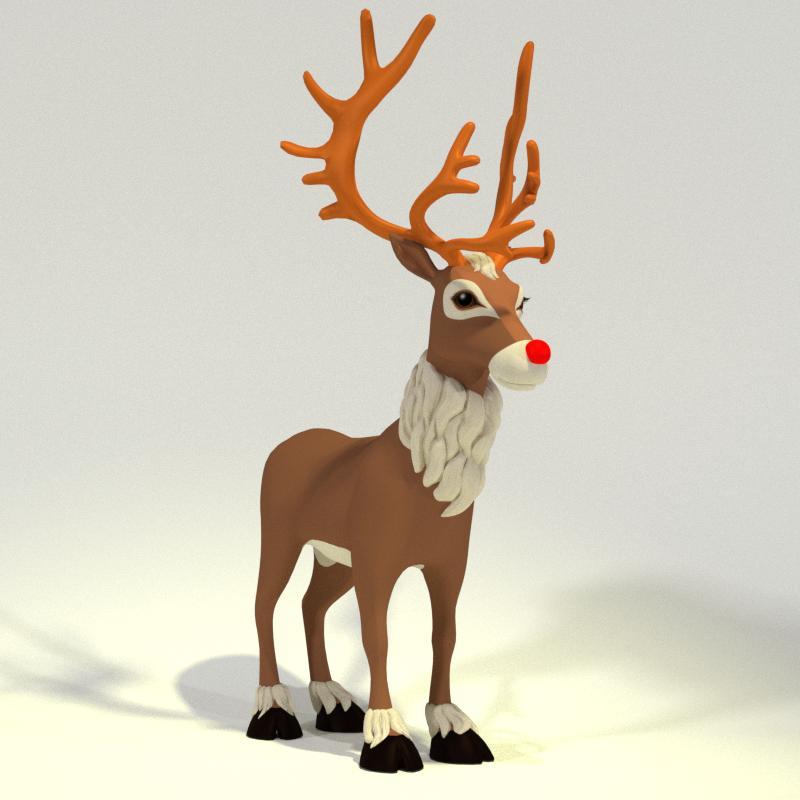 Toon Reindeer by N/A