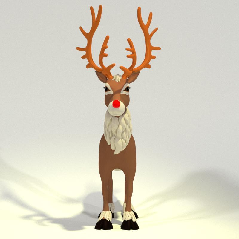 Toon Reindeer by N/A
