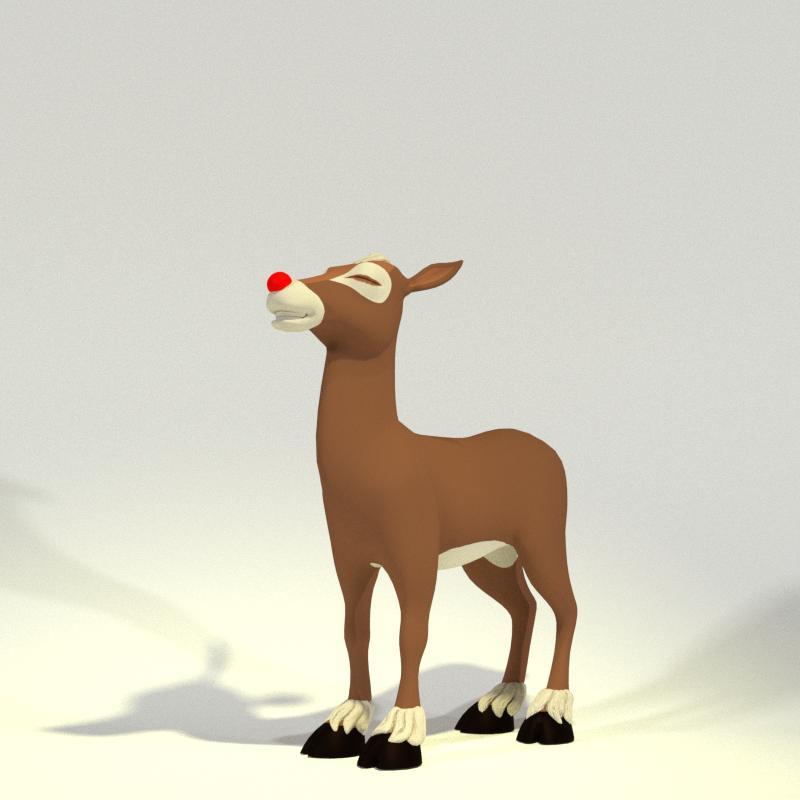 Toon Reindeer by N/A