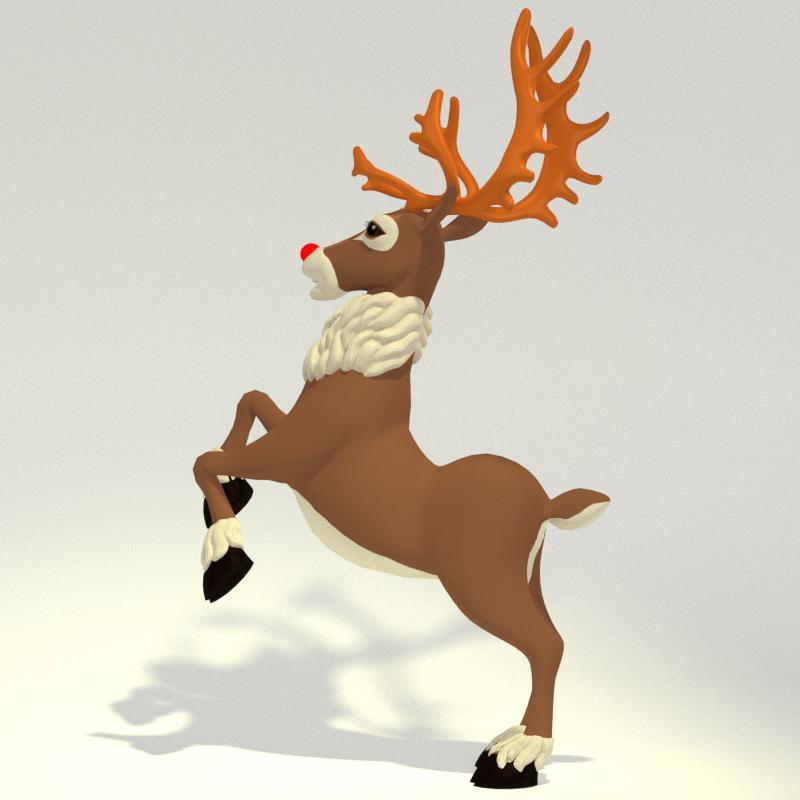 Toon Reindeer by N/A