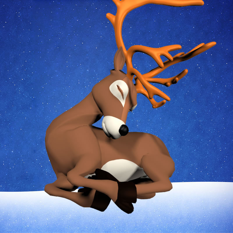 Toon Reindeer by N/A