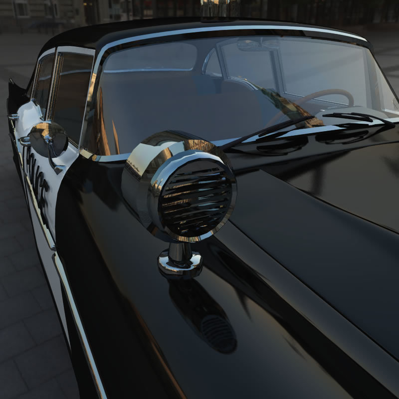 1950s Bel Air Police Car and Stock Car for Poser by N/A
