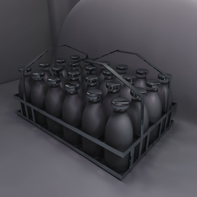 1950s DivCo Milk  Truck for Poser by N/A