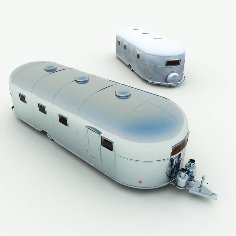 1950s Airstream Trailer for Poser by N/A