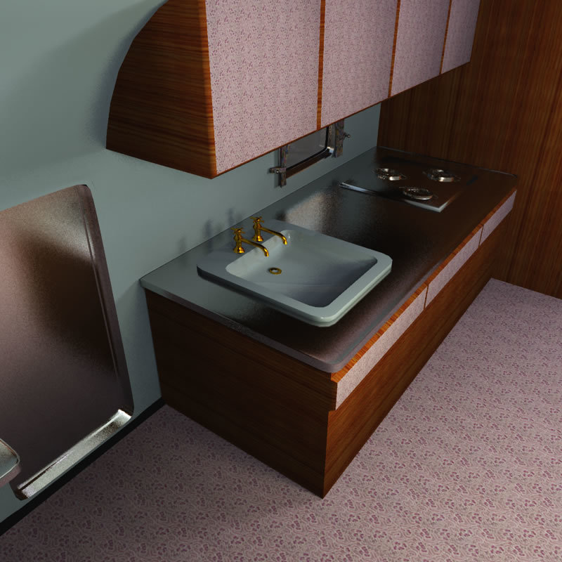 1950s Airstream Trailer for Poser by N/A