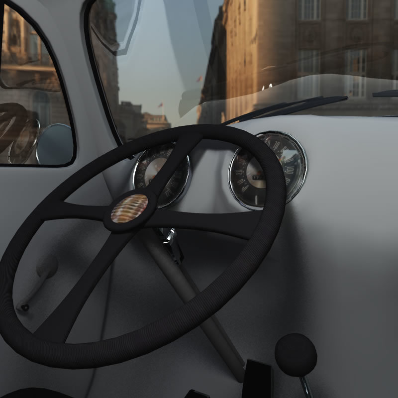 1950s Ice Cream Truck for Poser by N/A