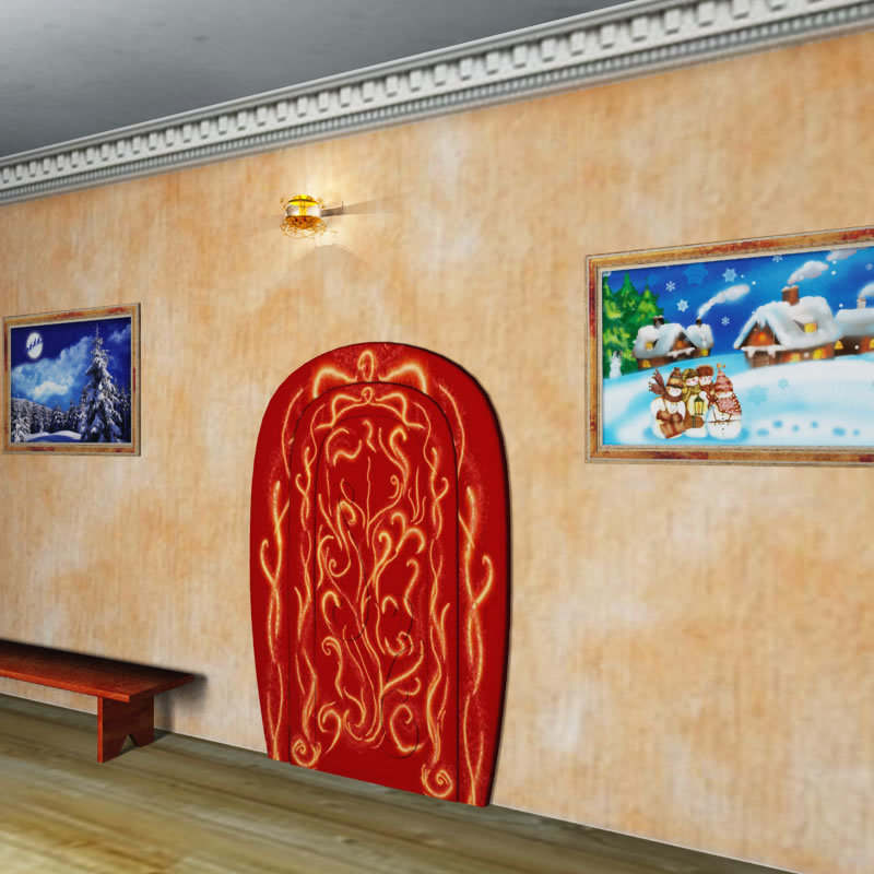 Santa's Cottage for Poser by N/A