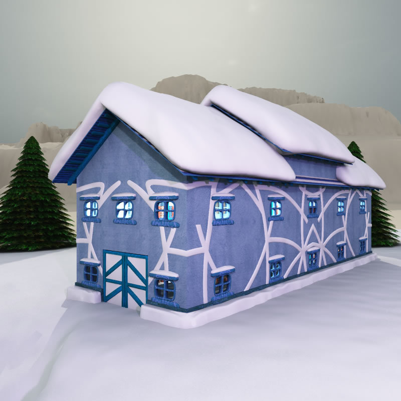North Pole Wrapping Factory for Poser by N/A