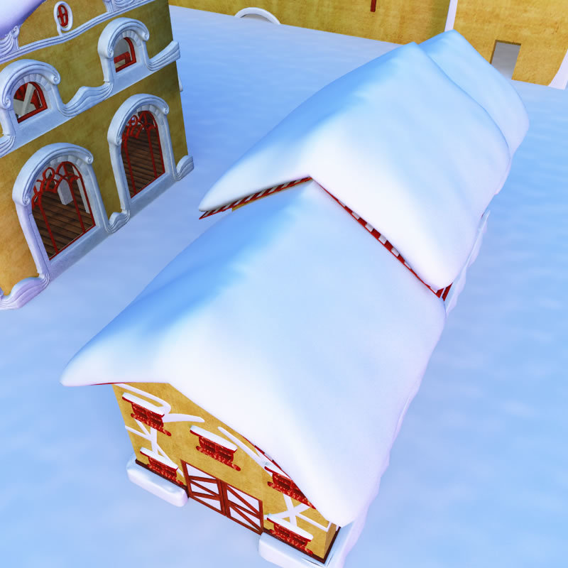 North Pole Wrapping Factory for Poser by N/A