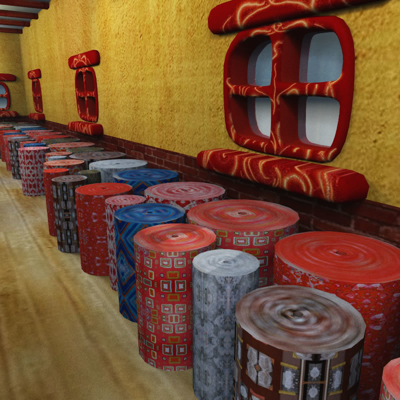 North Pole Wrapping Factory for Poser by N/A