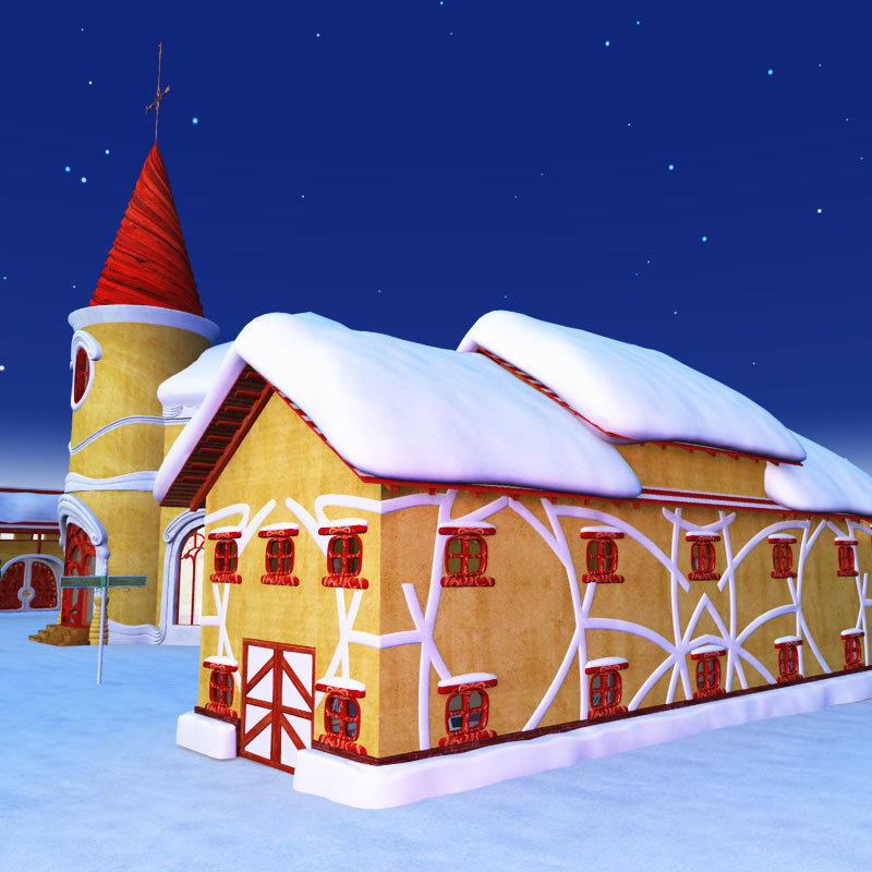 North Pole Wrapping Factory for Poser by N/A