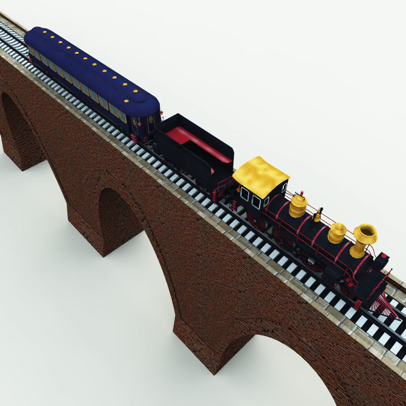 Christmas Train for Poser by N/A