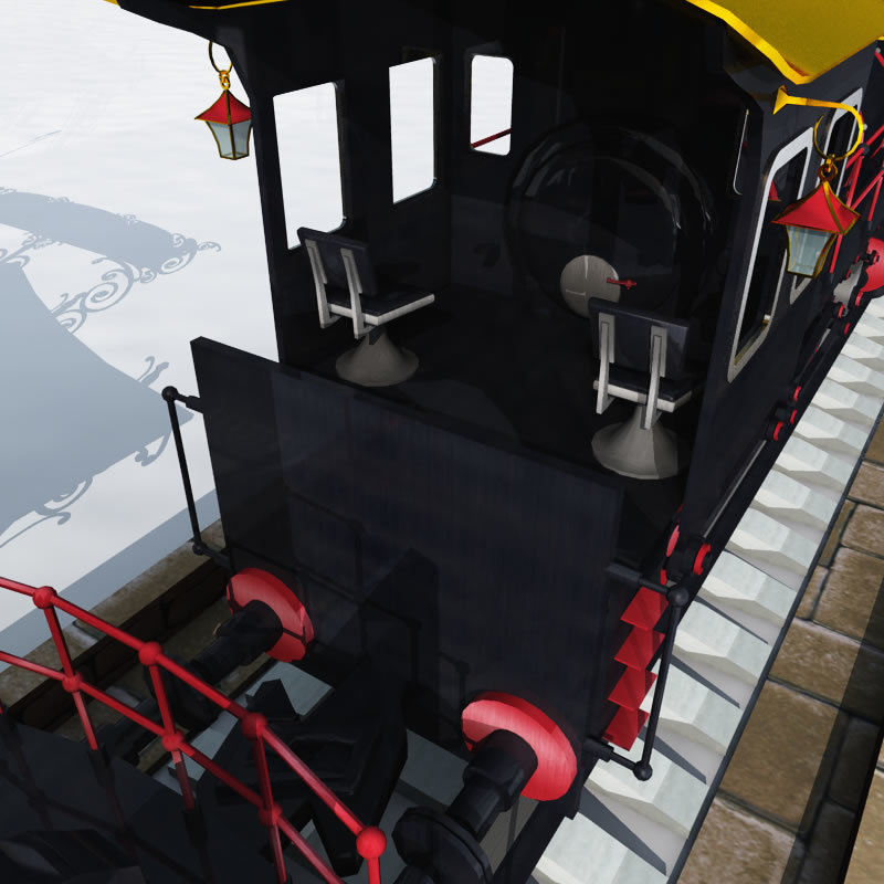 Christmas Train for Poser by N/A