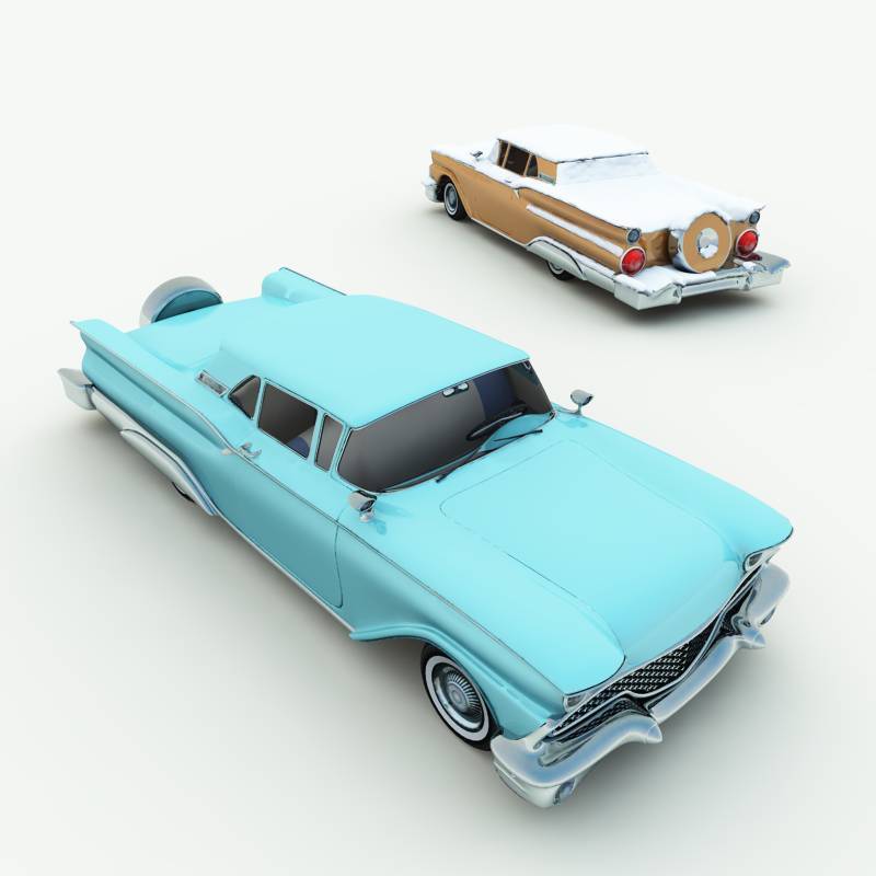 1959 Skyliner for Poser by N/A