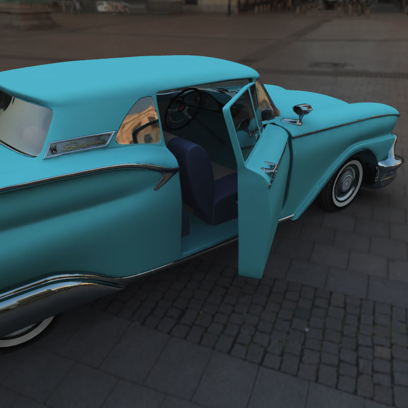 1959 Skyliner for Poser by N/A
