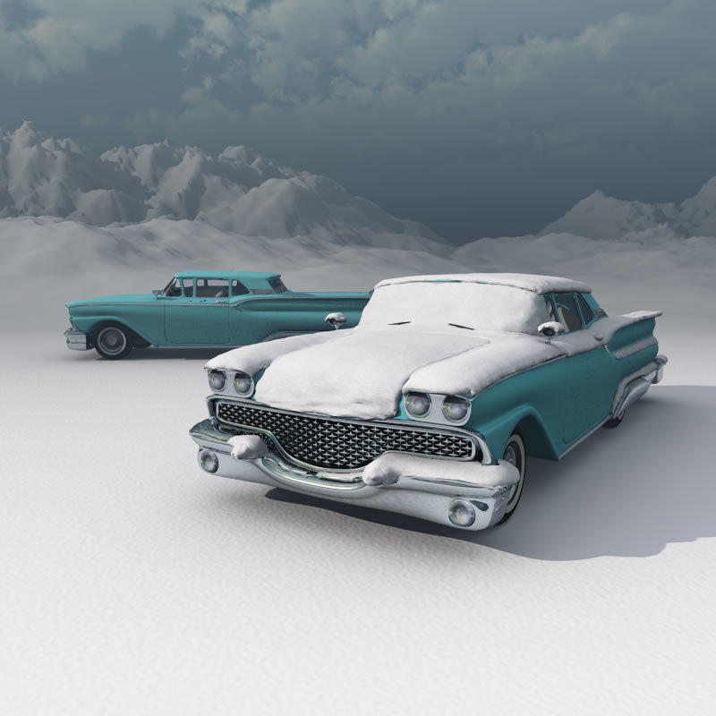 1959 Skyliner for Poser by N/A