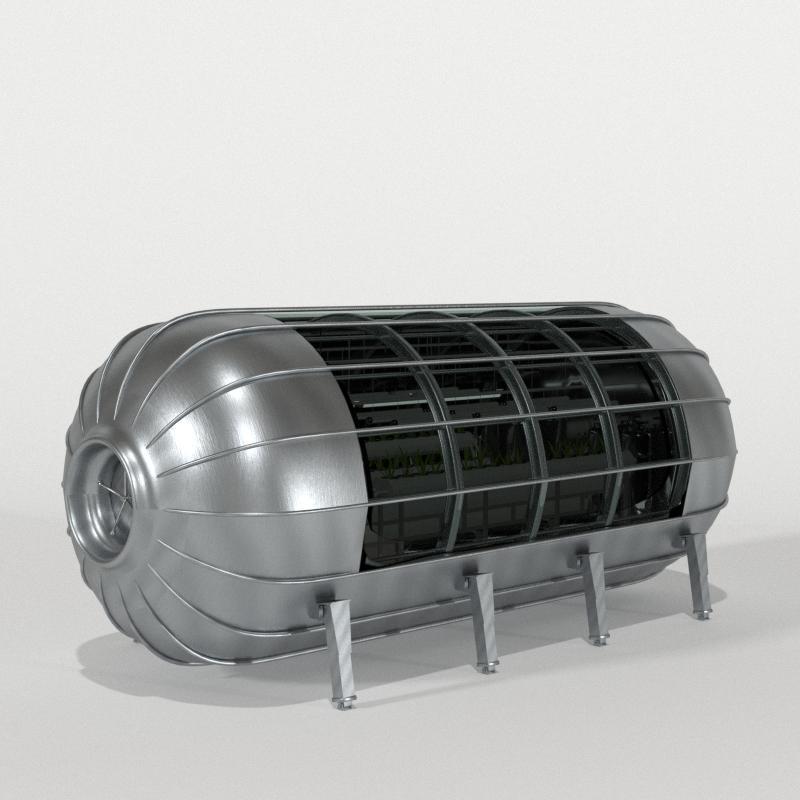 Hydroponics Module  for Poser by N/A