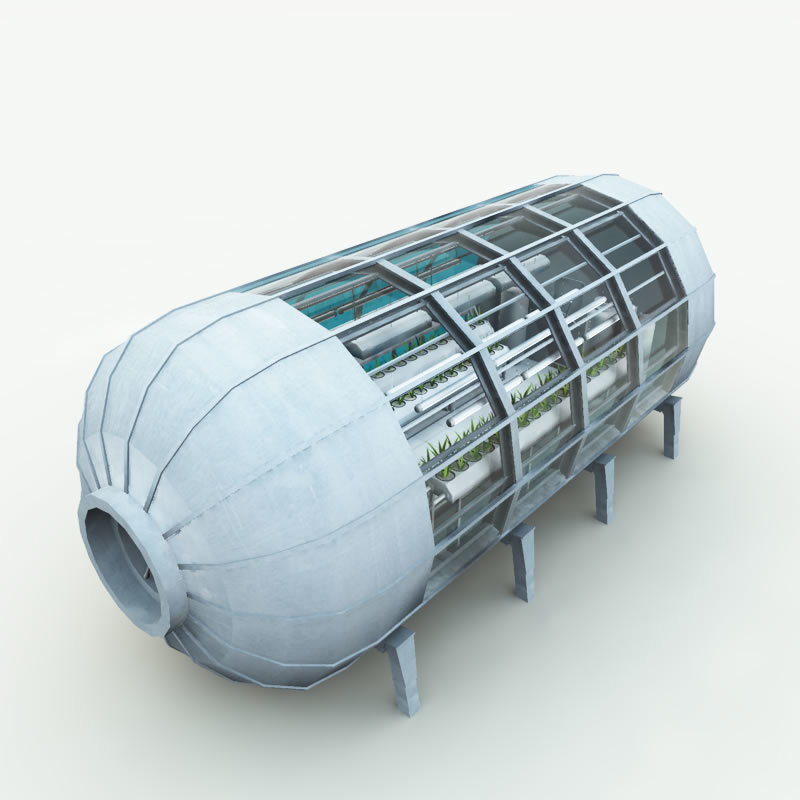 Hydroponics Module  for Poser by N/A