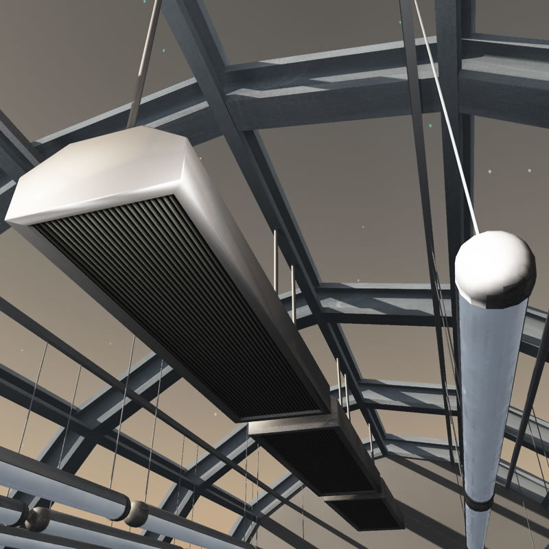 Hydroponics Module  for Poser by N/A
