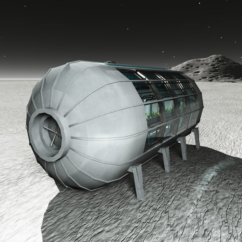 Hydroponics Module  for Poser by N/A