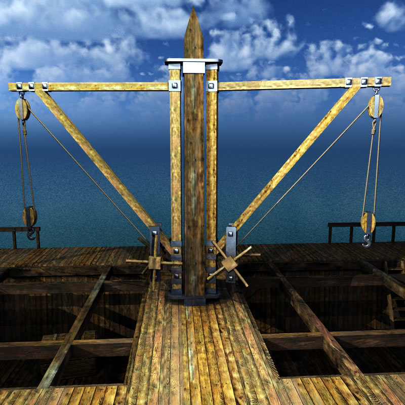 Orc Merchant Ship for Poser by N/A