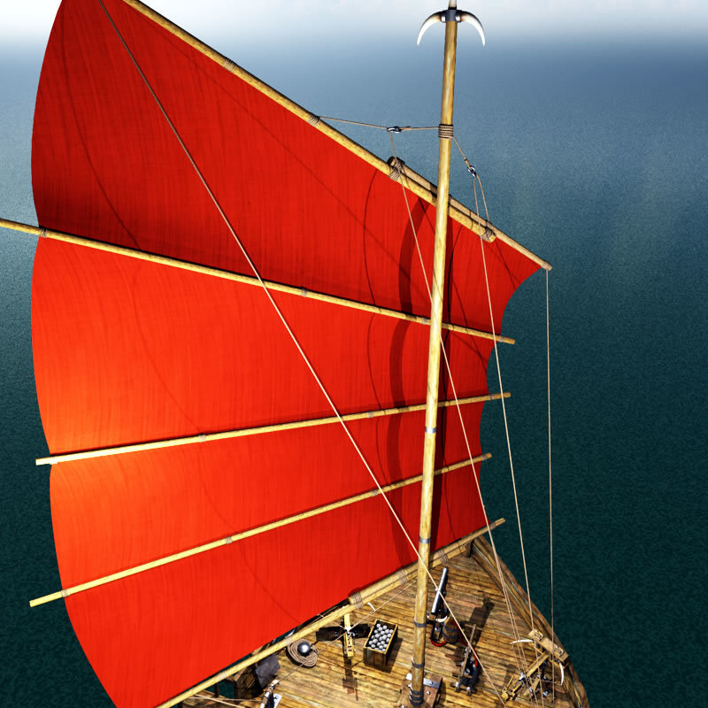 Orc Merchant Ship for Poser by N/A