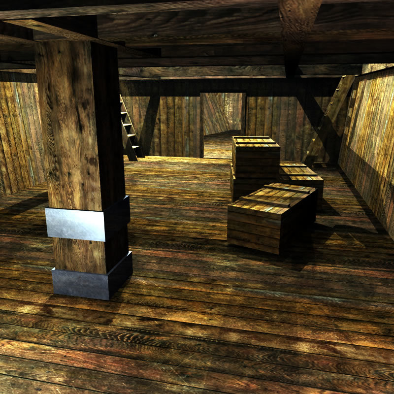 Orc Merchant Ship for Poser by N/A