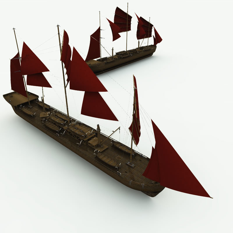 Orc Whaler Ship for Poser by N/A
