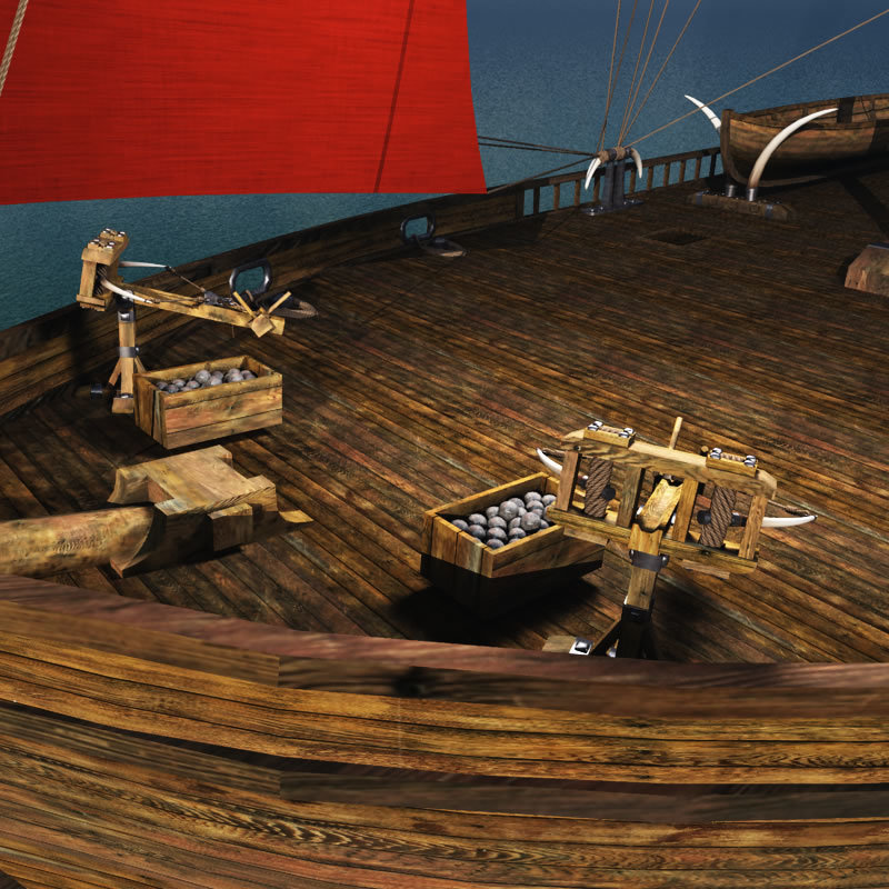 Orc Whaler Ship for Poser by N/A