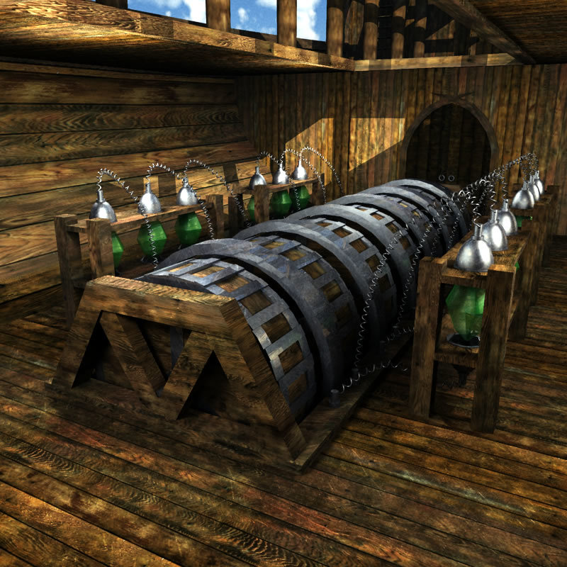 Orc Black Sorcerer Ship for Poser by N/A