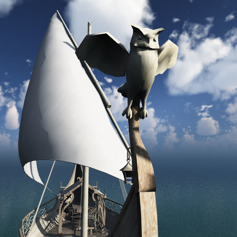 Elven Small Sail Boat for Vue by N/A