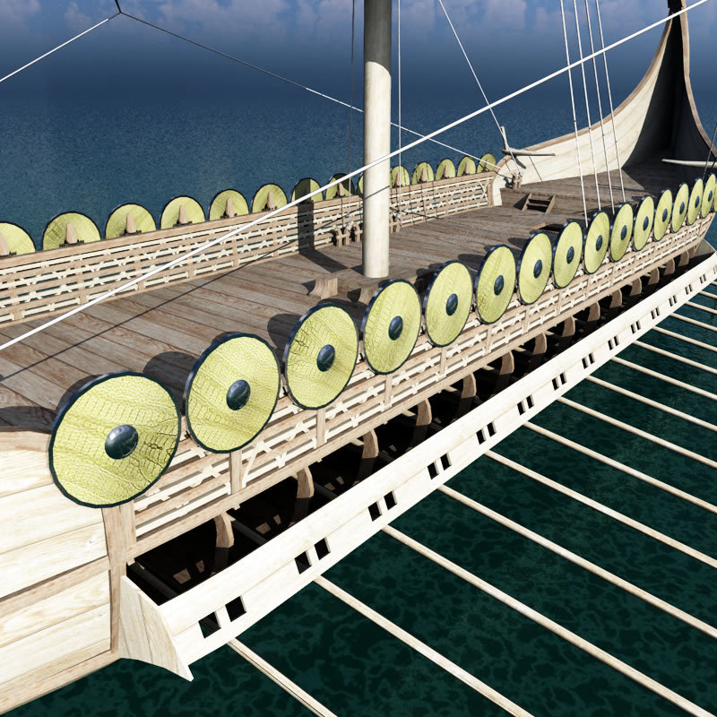 Elven War Ship for Blender by N/A