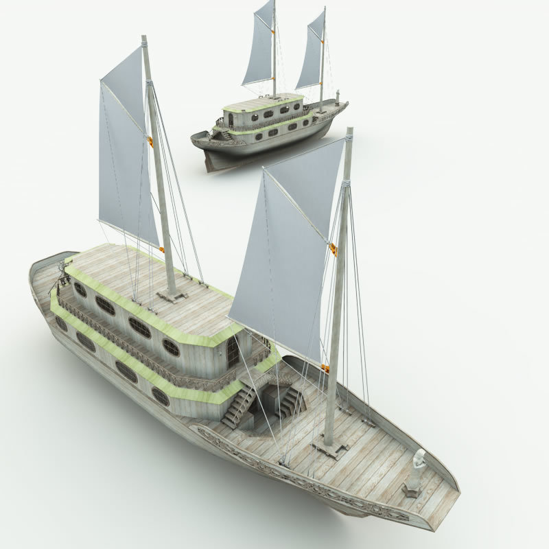 Elven Healer Ship for Blender by N/A