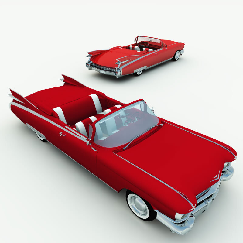 Santa's 1959 Eldorado Biarritz for Poser by N/A