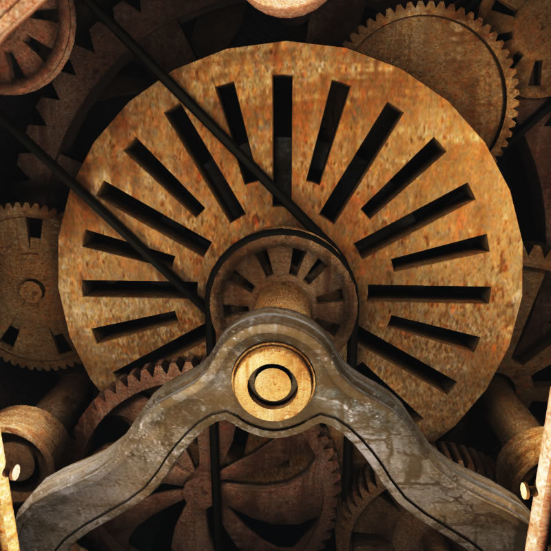 Clockwork Steampunk Digger for Poser by N/A