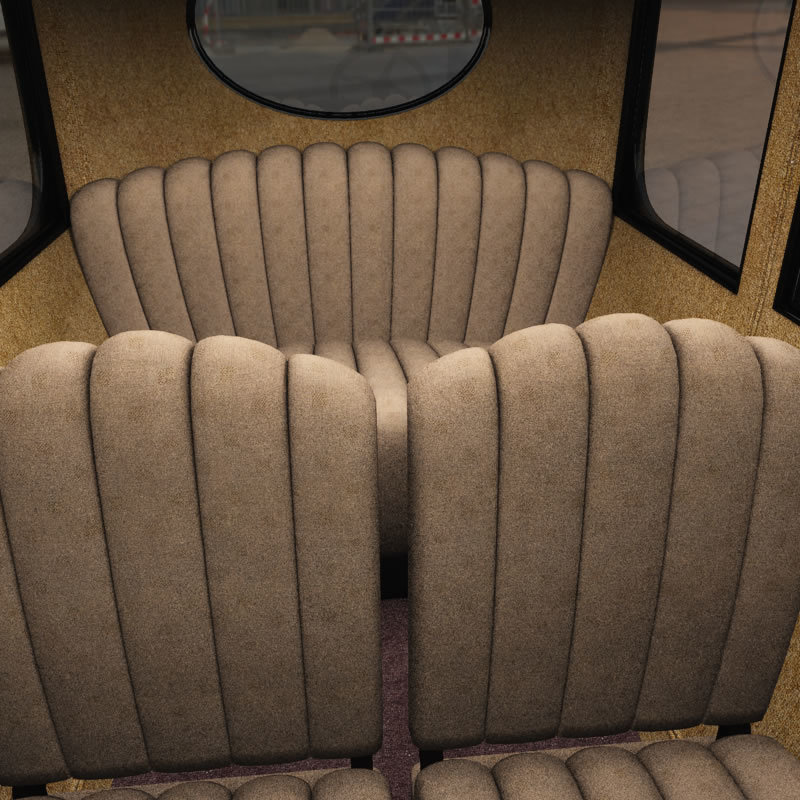 1920 Model T Center Door for Poser by N/A