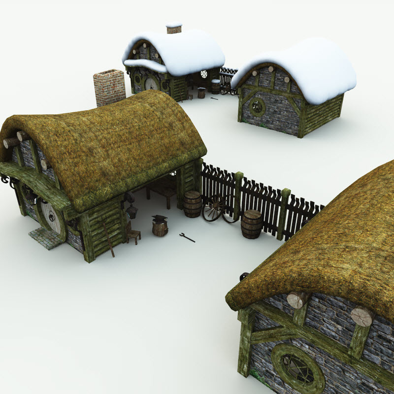 Halfling Village Blacksmith for Bryce by N/A