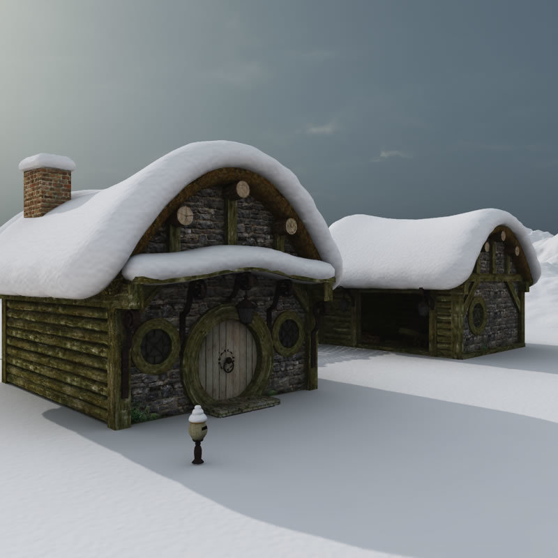 Halfling Village Blacksmith for Bryce by N/A