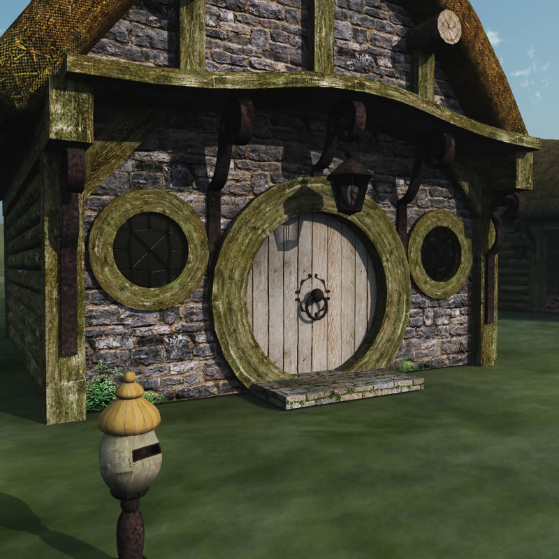 Halfling Village Blacksmith for Bryce by N/A