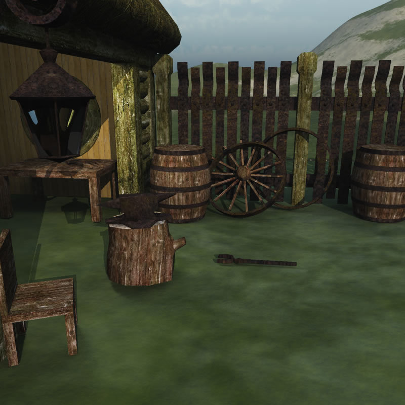 Halfling Village Blacksmith for Bryce by N/A
