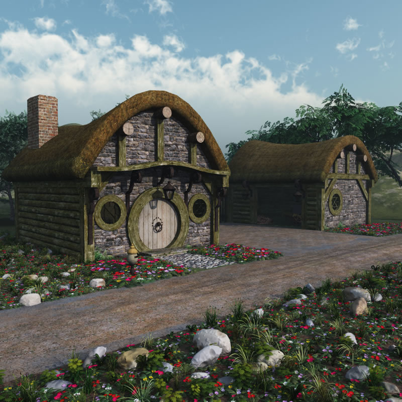 Halfling Village Blacksmith for Bryce by N/A