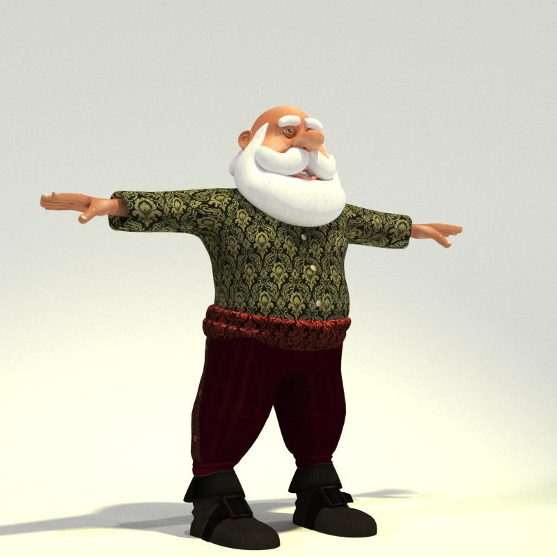 Father Christmas for Poser by N/A