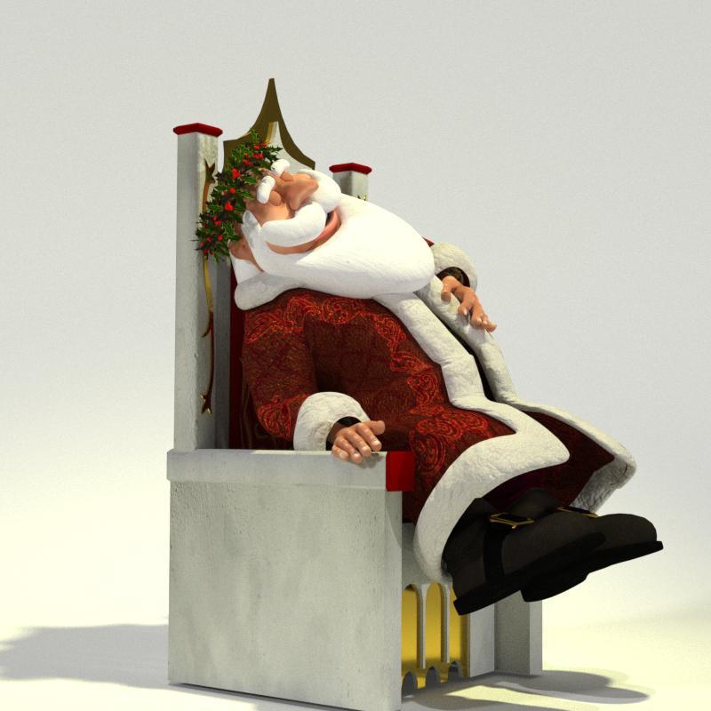 Father Christmas for Poser by N/A