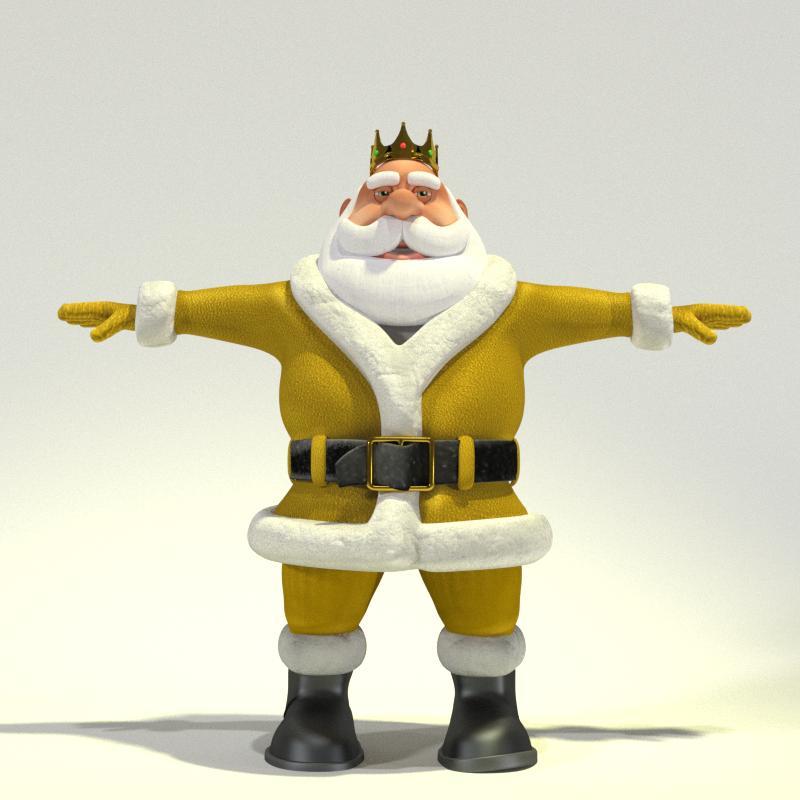 King of the North Pole Santa for Poser by N/A