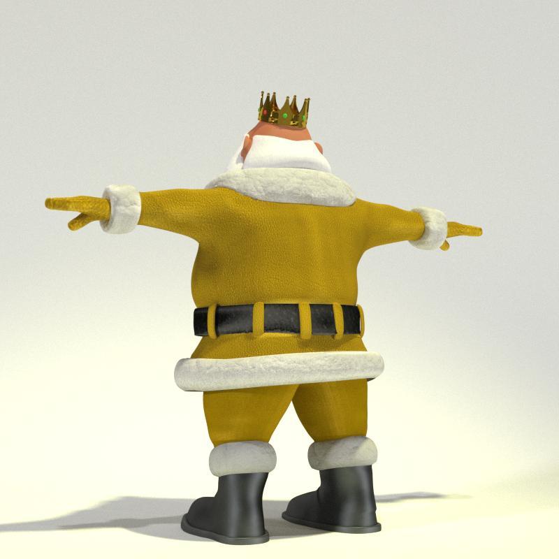 King of the North Pole Santa for Poser by N/A