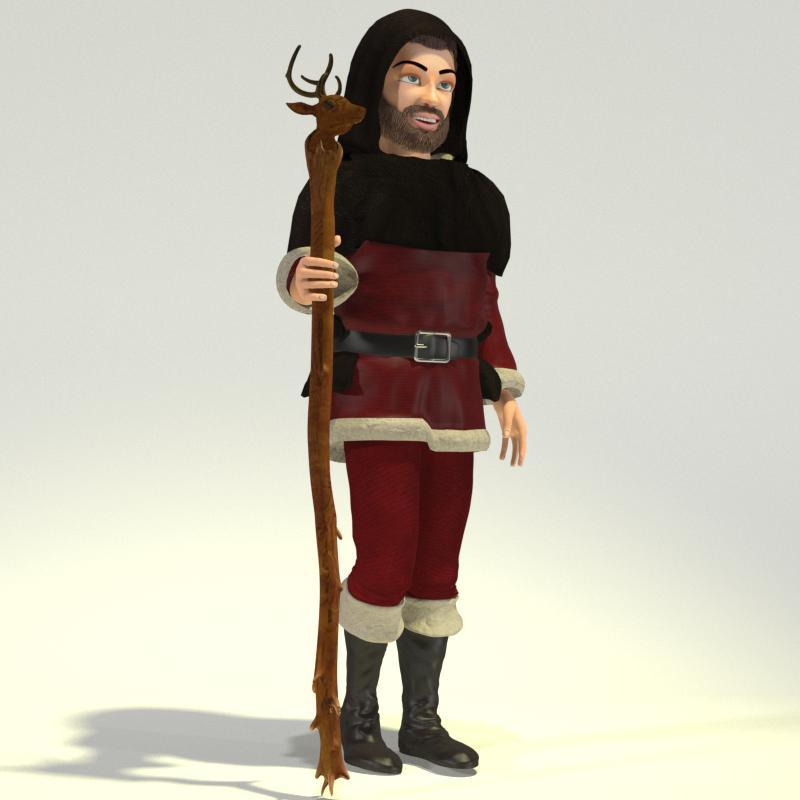 Young Santa for Poser by N/A